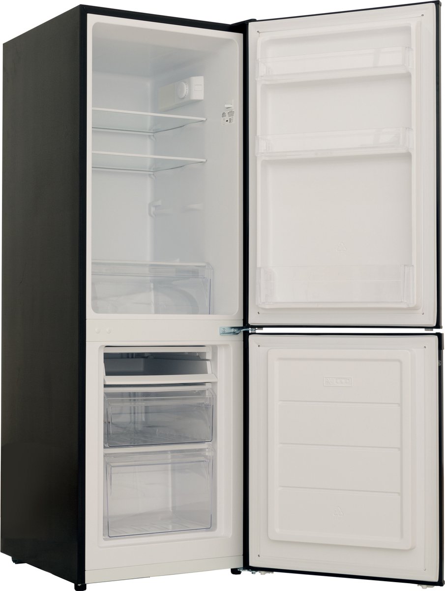 Bella BKGC225.1BE - Koelvriescombinatie - Energieklasse E - 173 Liter - 4 Plateaus - 40 decibel - Zwart — afbeelding 4