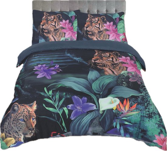 Housse de couette Tiger Flower Nightsrest Hush 240×200/220 cm