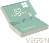 Sam loves Max Premium Condooms ? Anticonceptie middel - Met glijmiddel ? Anoniem verpakt - Natuurlijk latex ? Vegan - condoom - 15 Stuks