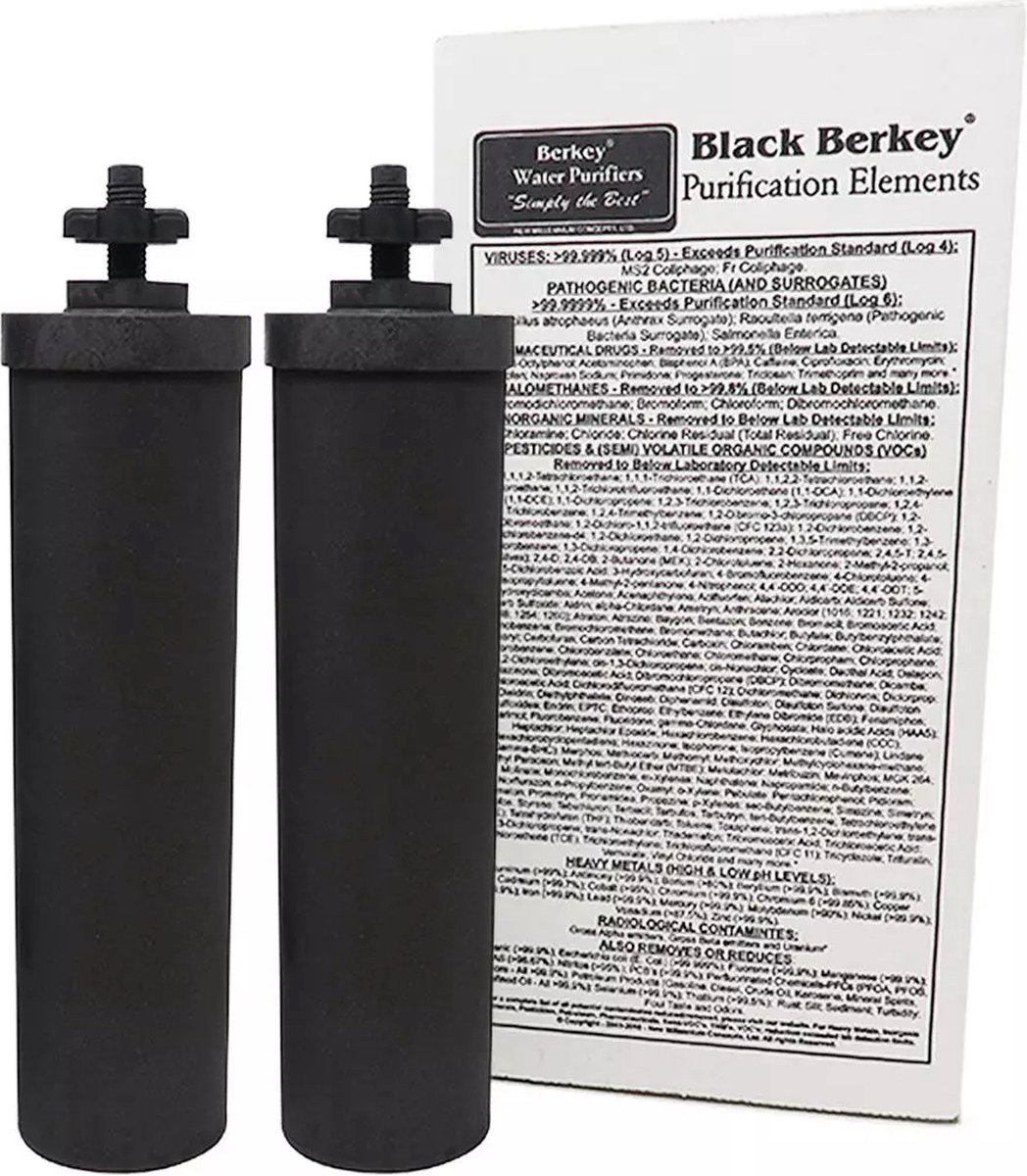 Filtres à eau Black Berkey