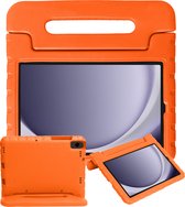 Samsung Galaxy Tab A9 Cover Étui Kinder Kids Case Cover Kidsproof - Samsung Tab A9 Cover Étui Kinder - Oranje