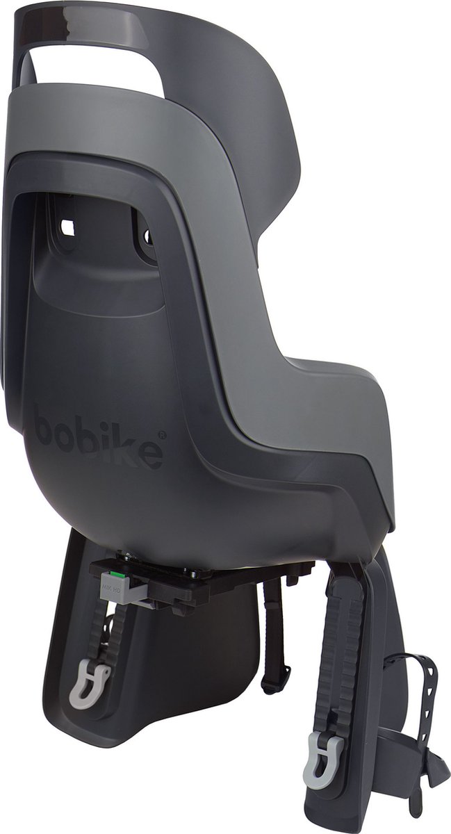 Bobike GO MIK HD - achterzitje - Macaron Grey — afbeelding 2