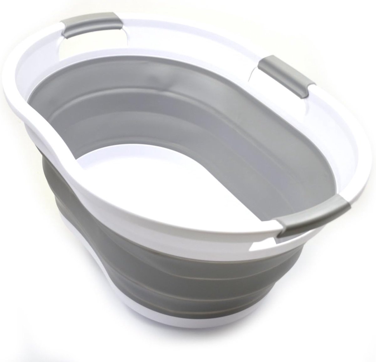 Panier À Linge Pliable En Plastique De 25 L - Boîte De Rangement Pliable - Baignoire À Linge