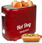 Beper BT.150Y - Hotdog Maker - Hotdog Machine - Hotdog Grill - Hotdog Cooker - Hotdog Roller - 750W