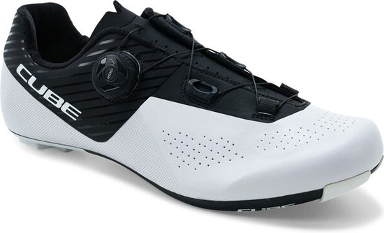 CUBE Chaussures de cyclisme RD Sydrix Pro - Chaussures de sport - Chaussures de Course - Zwart/ Wit - Taille 41