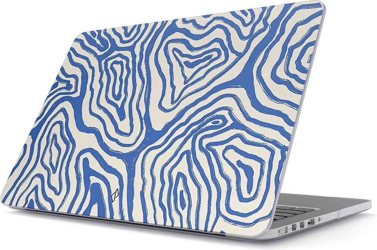 Burga Hardshell Cover Geschikt voor de MacBook Air 13 inch (2022) - A2681 - Seven Seas