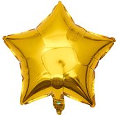 Folie ballon ster goud 40 cm - ster - star - folie - ballon - goud - VIP