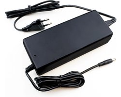 Led strip adapter 96 Watt - 24V / 4A - Stevige kunstof behuizing - Zwart