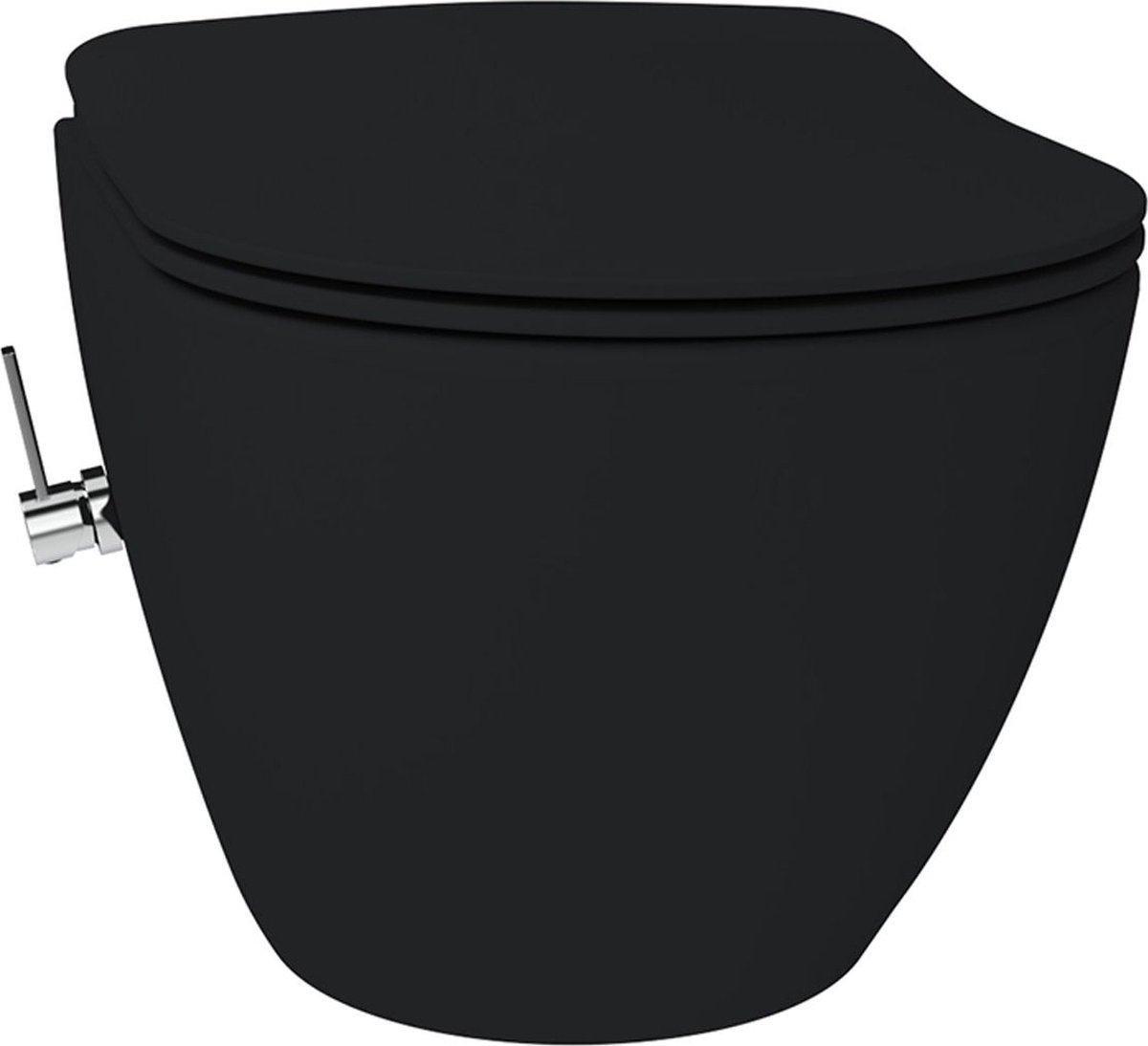 WC douche avec buse intégrée, WC suspendu avec fonction bidet, WC