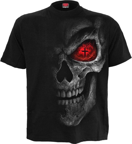 Spiral Death Stare Heren T-shirt - zwart - 4XL