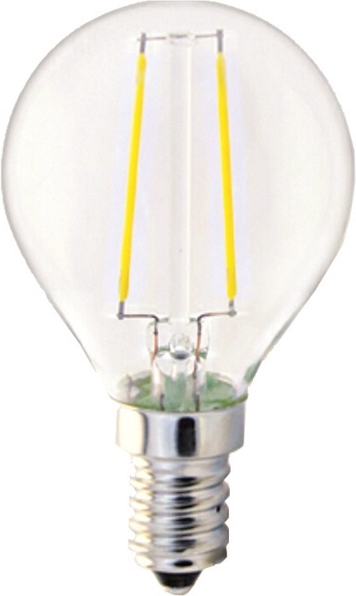 E14 LED Kogellamp G45 2W Helder 2700K Dimbaar