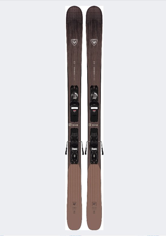 Skis freeride Rossignol Sender 90 Pro marron