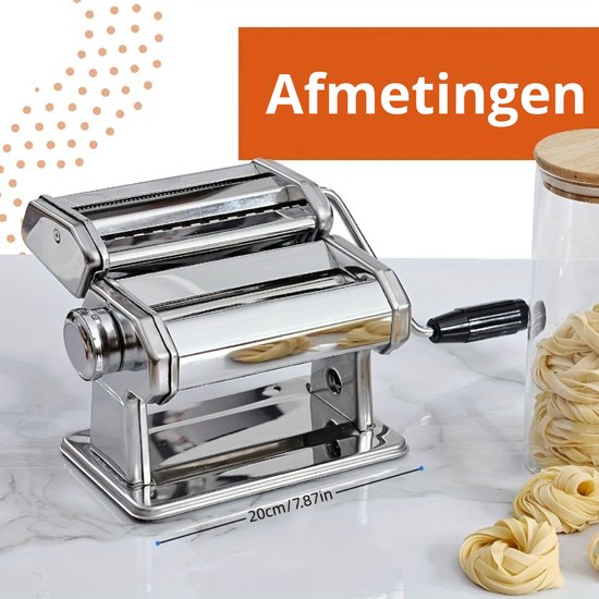 Livano Pastamaker - Pastamachine - Spaghetti - Noodles - Tagliatelle - Keukenmachine van Livano — afbeelding 3