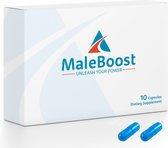 MaleBoost - Pilules d'érection - 10 Capsules - Booster de performance - Complément nutritionnel naturel - Augmentation de la Libido