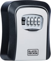 Coffre-fort à clés BLACK+DECKER - Boîte à clés avec serrure à combinaison - Étanche - Fixation murale