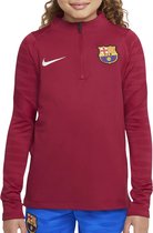 Haut d'exercice FC Barcelona 2021-2022 Kids Noble Rouge