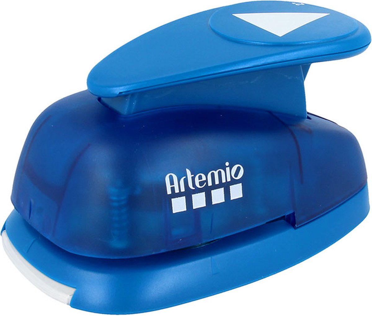 Artemio zeer groot pons driehoekige wimpel 4x4 cm