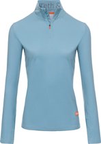 Gareth & Lucas Skipully The Fifty-Three - Femme M - 100 % polyester recyclé - Chemise de sport intermédiaire - Sports d'hiver