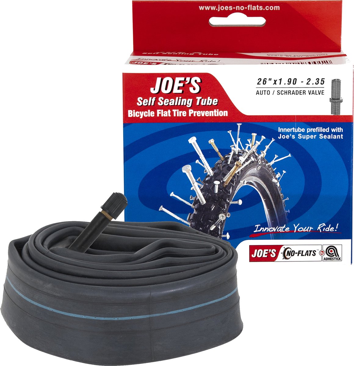 Joe's No Flats - Binnenband Self Sealing Tube AV 26x1.90-2.35 (MTB)
