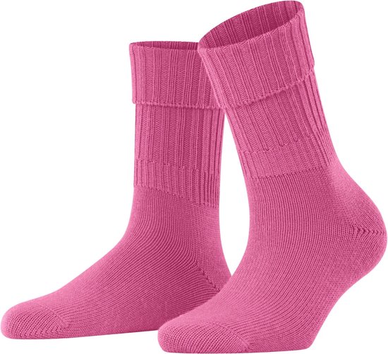 FALKE Striggings Rib damessokken - roze (pink) - Maat: 35-38