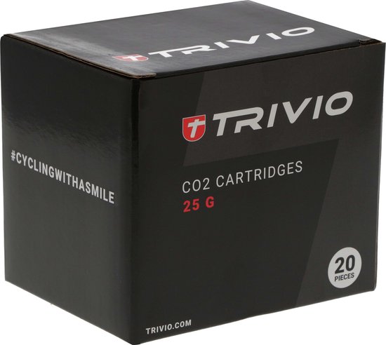 Trivio - CO2 Patronen 25 gram - Doos 20 Stuks