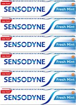 Sensodyne - Dentifrice Soin Daily - Menthe Fraîche - Pour Dents Sensibles - 4X75ml