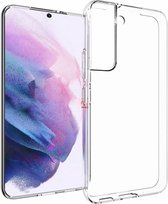 Geschikt Voor Samsung Galaxy S22 Hoesje - Backcover - TPU Siliconen Case - Telefoonhoesje S22 - Doorzichtig - Anti Verkleuring - Anti Geel - Transparant