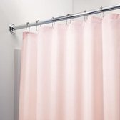 Rideau de douche, rideau de douche en polyester, imperméable avec ourlet renforcé, rideau de bain lavable, taille 0 cm x 0 cm, rose