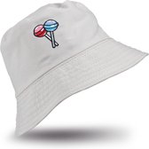 Saaf Bucket Hat - Vissershoedje - Festival Outfit - Zonnehoed voor Dames / Heren - Reversible - Lolly's