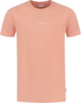 Purewhite - Heren Regular fit T-shirts Crewneck SS - Orange - Maat XS