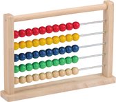 Marionette Toys en bois cadre de comptage en bois-support arithmétique- Jouets Éducatif Kinder -26x17x4 CM