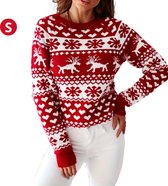 Livano Kersttrui - Dames - Foute Kersttrui - Christmas Sweater - Kerst Sweater - Christmas Jumper - Pyjama - Winter - Maat S