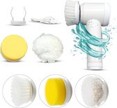 Adore Cleaning Elektrische Reinigingsborstel - Schoonmaak borstel - 3 Opzetstukken - Schrobber - Poliermachine - Multifunctioneel - Oplaadbaar - Draadloos