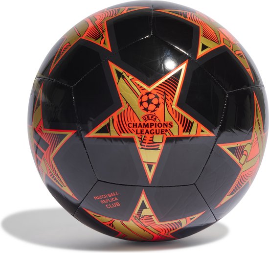 Ballon Adidas Champions League - Taille 4 - noir/orange solaire | bol