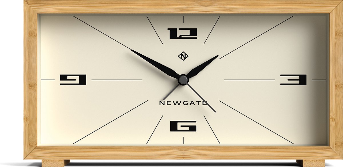 Newgate Lemur Alarm Clock in Bamboo