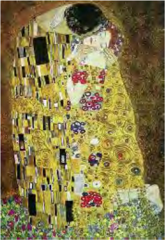 Gustav Klimt - De Kus - Kunstposter - 70x100 cm