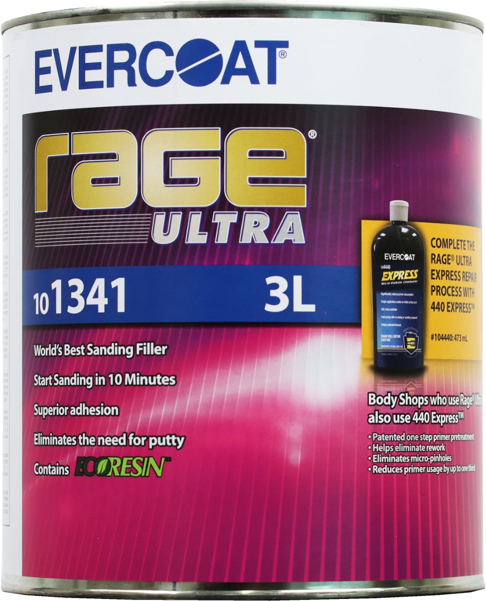 EVERCOAT Rage Ultra Plamuur + Verharder - 3 liter
