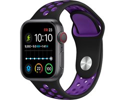 Royal Supplies RF-93 - Smartwatch - Smartwatch Dames - Smartwatch Heren- Screenprotector- Paars/zwart