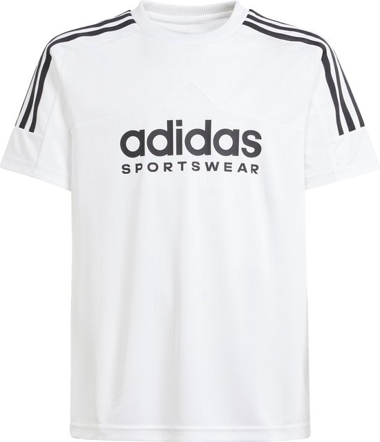 adidas Sportswear Tiro 24/7 T-shirt Kids - Kinderen - Wit- 152