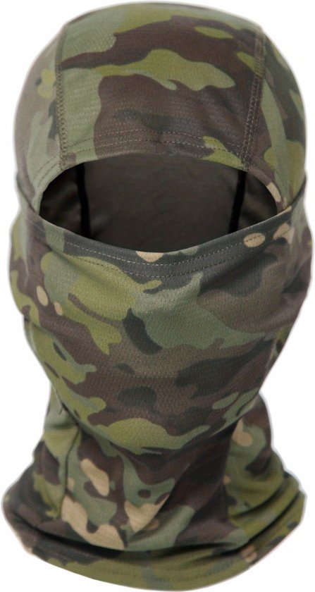 Masque d'hiver Livano - Cagoule - Masque de ski - Masque de ski - Cagoule - Face Mask complet - Camouflage