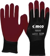 Cimco Winter Soft dunkelrot/schwarz 141242 Vinyl Werkhandschoen Maat (handschoen): 10, XL EN 388 1 paar
