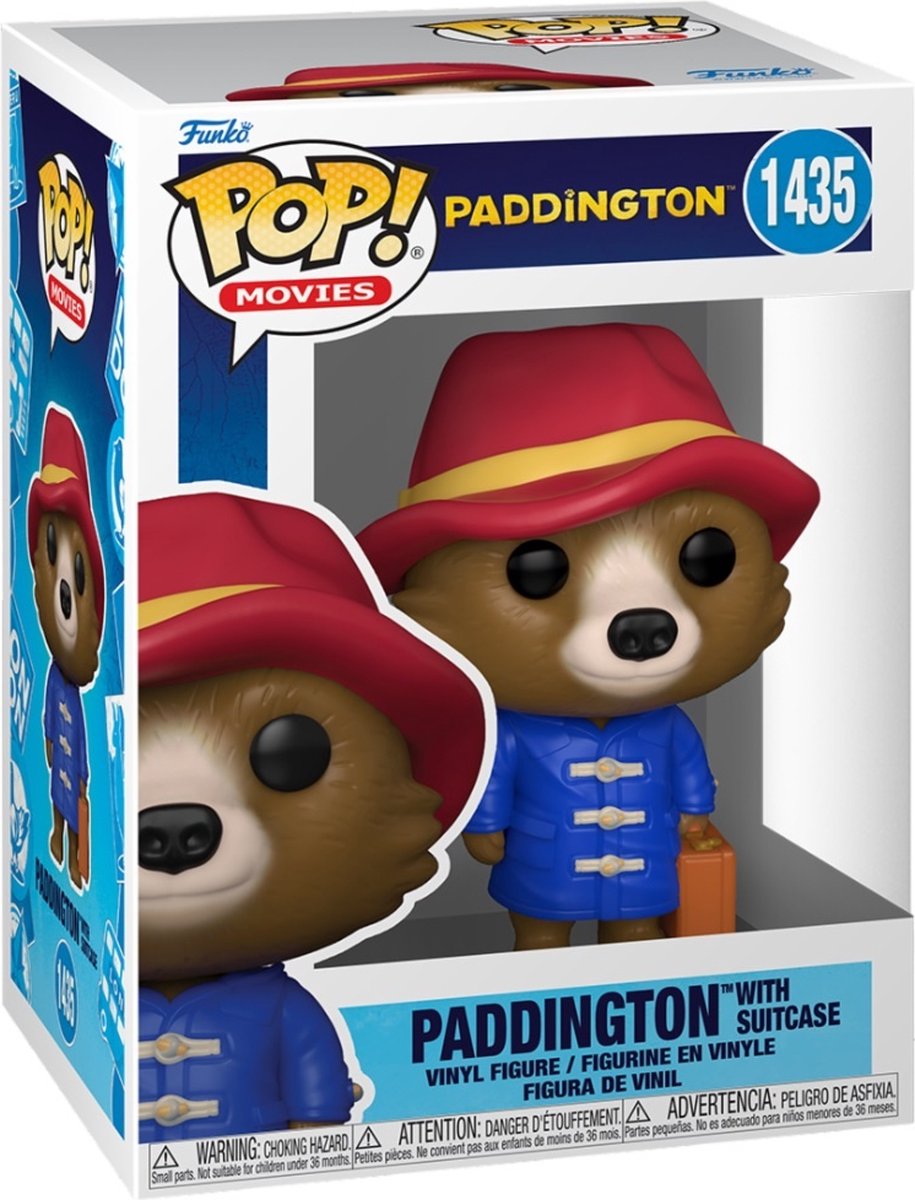 Pop Movies: Paddington with Suitcase - Funko Pop #1435 - Funko