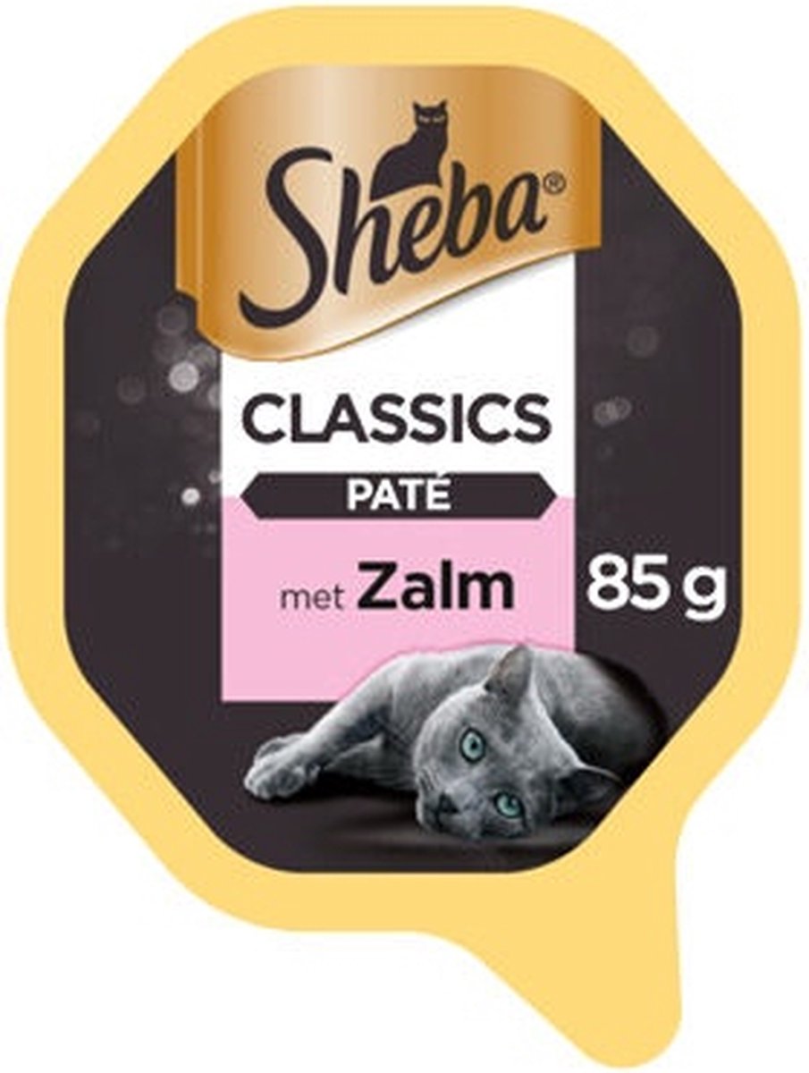 Sheba Sheba Classics Paté - Zalm - 44 x 85 g