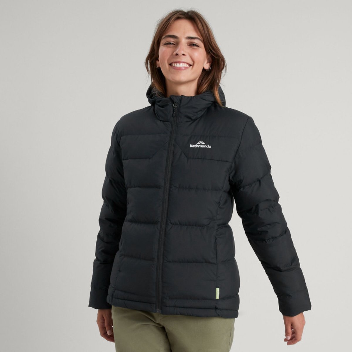 Kathmandu Epiq Hooded Down Jacket V2 Donsjack Dames Zwart