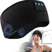 Masque de sommeil Bluetooth - Écouteurs de sommeil - Bandeau Bluetooth - Bande de couchage - Zwart