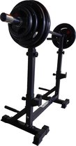 AJ-Sports Squat rack - Power rack - Squat - Haltersteunen - Halterstandaard - Squatrek - Verstelbaar - Fitness - Krachttraining