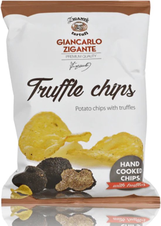 Foto: Zigante chips met truffel tuber aestivum vitt vegan 