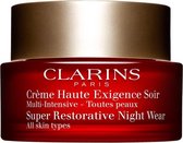 Clarins Super Restorative Night Cream Crème de nuit Decollete, Visage, Cou 50 ml