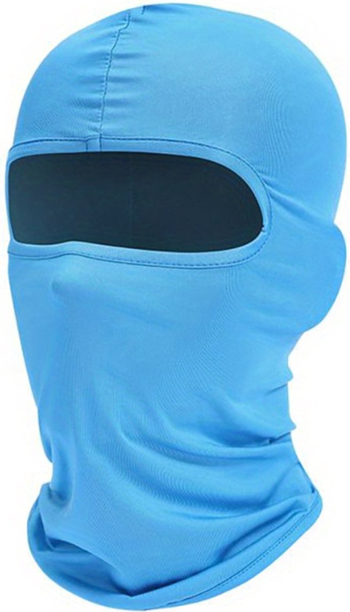 Livano Ski Masker Ski Mask Balaclava Winter Masker Bivakmuts Full Face Mask Lichtblauw