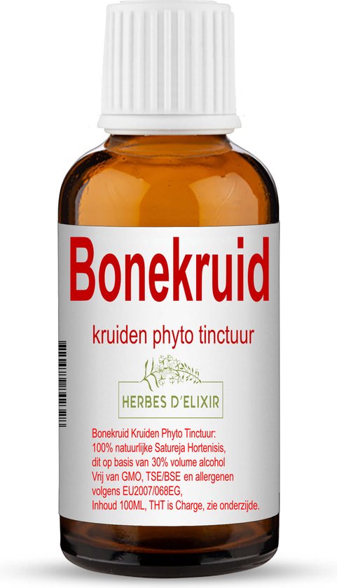 Foto: Herbes d elixir bonenkruid tinctuur 100 ml 1 stuk ondersteuning van de weerstand